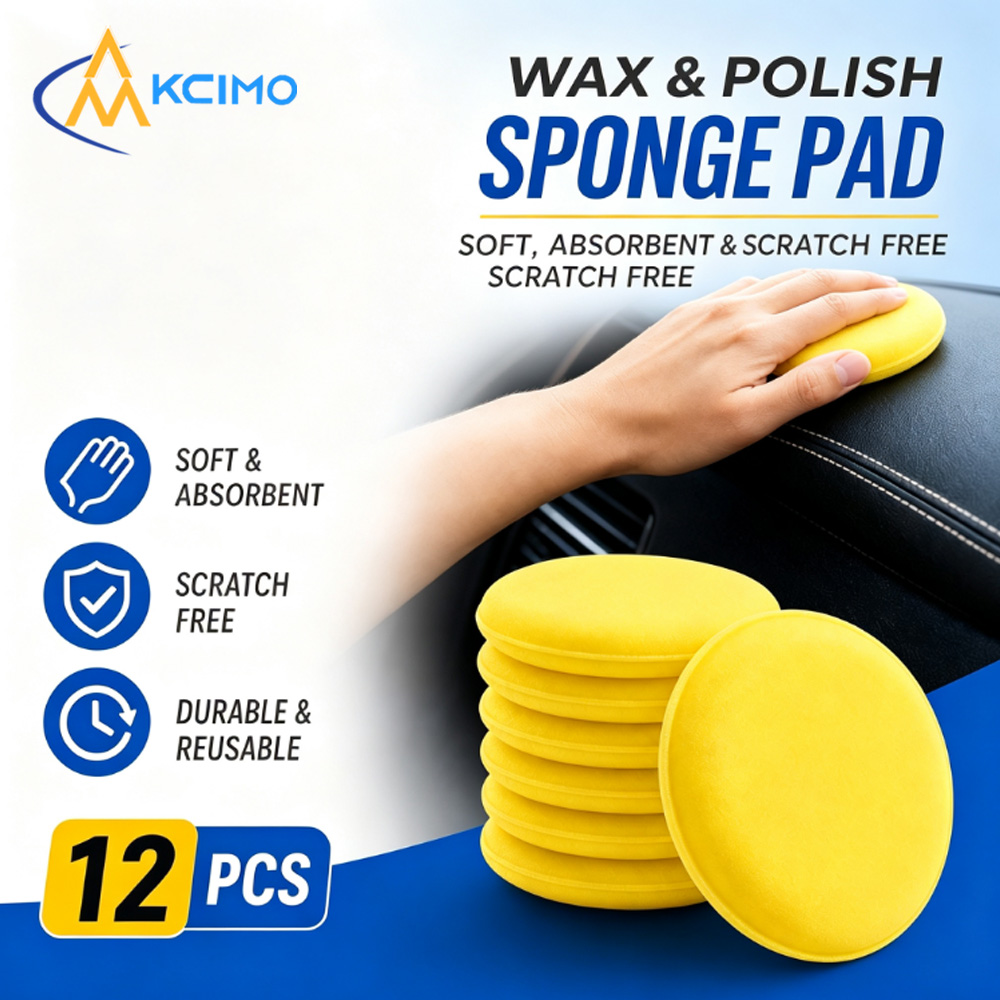 Wax Applicator Pad - 12 unidades de almohadillas aplicadoras de