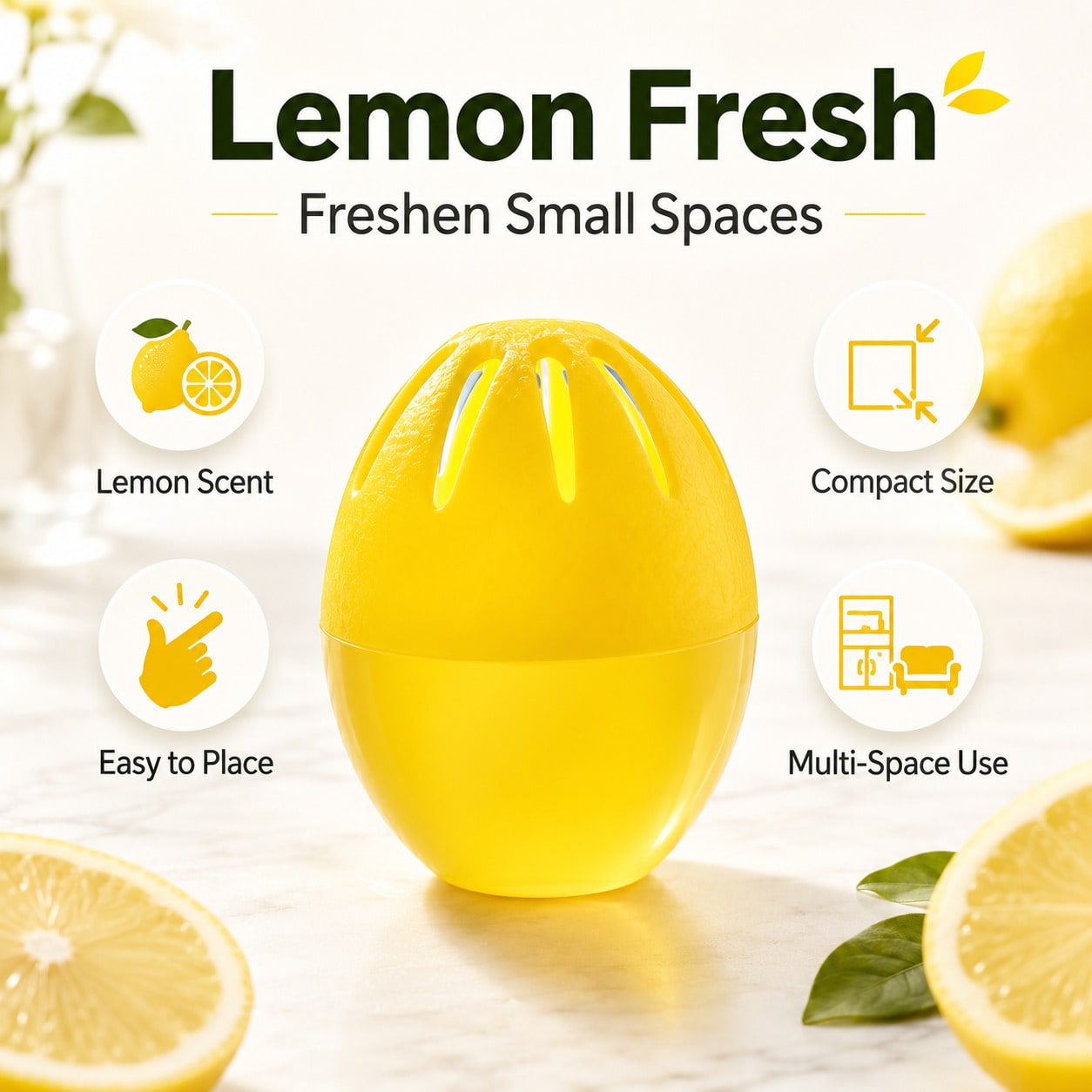 Desodorante con aroma a limón, - Odor Eliminator Car reseña y precio