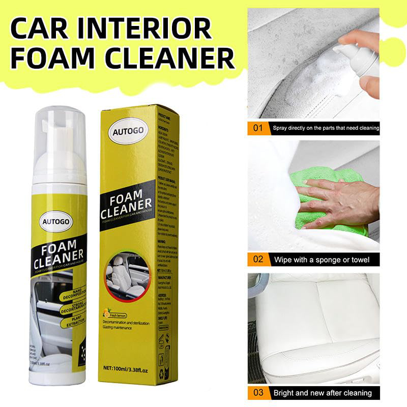Limpiador de espuma multiusos  - Leather Cleaner Interior reseña y precio