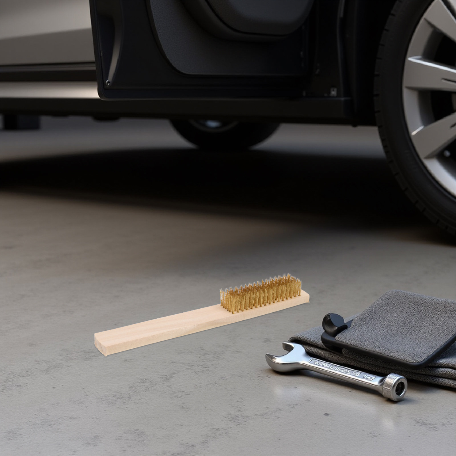 2 cepillos de alambre de cobre - Car Cleaning Brush reseña y precio