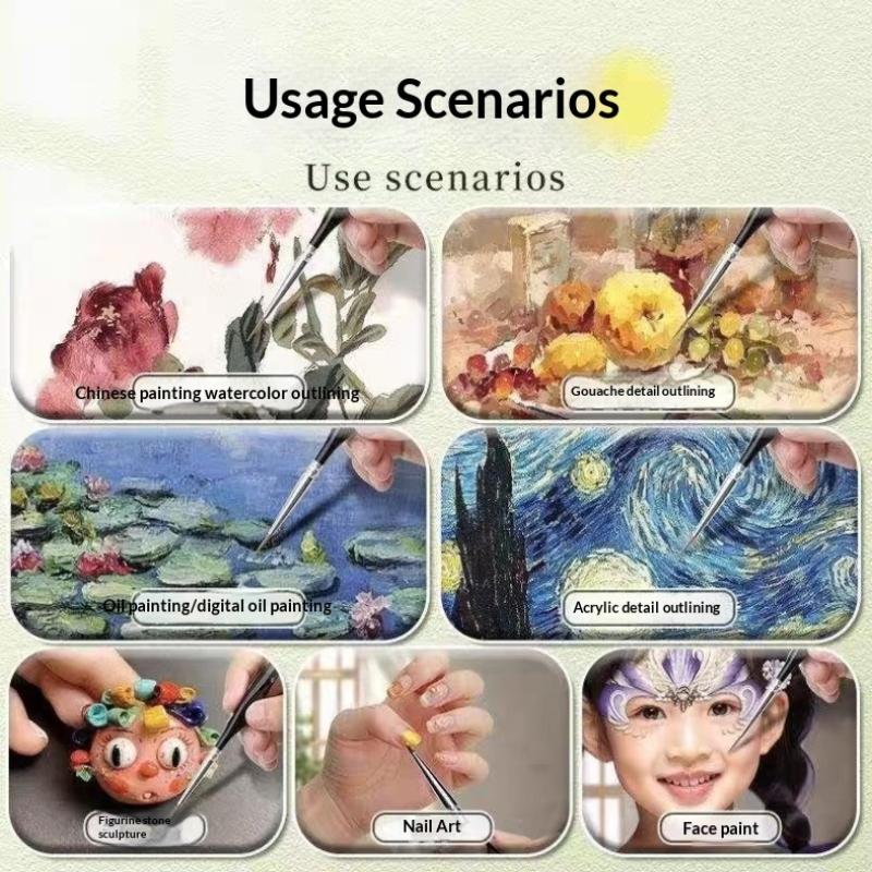 【B】Juego de pinceles de pintur - Detailing Brush Set reseña y precio