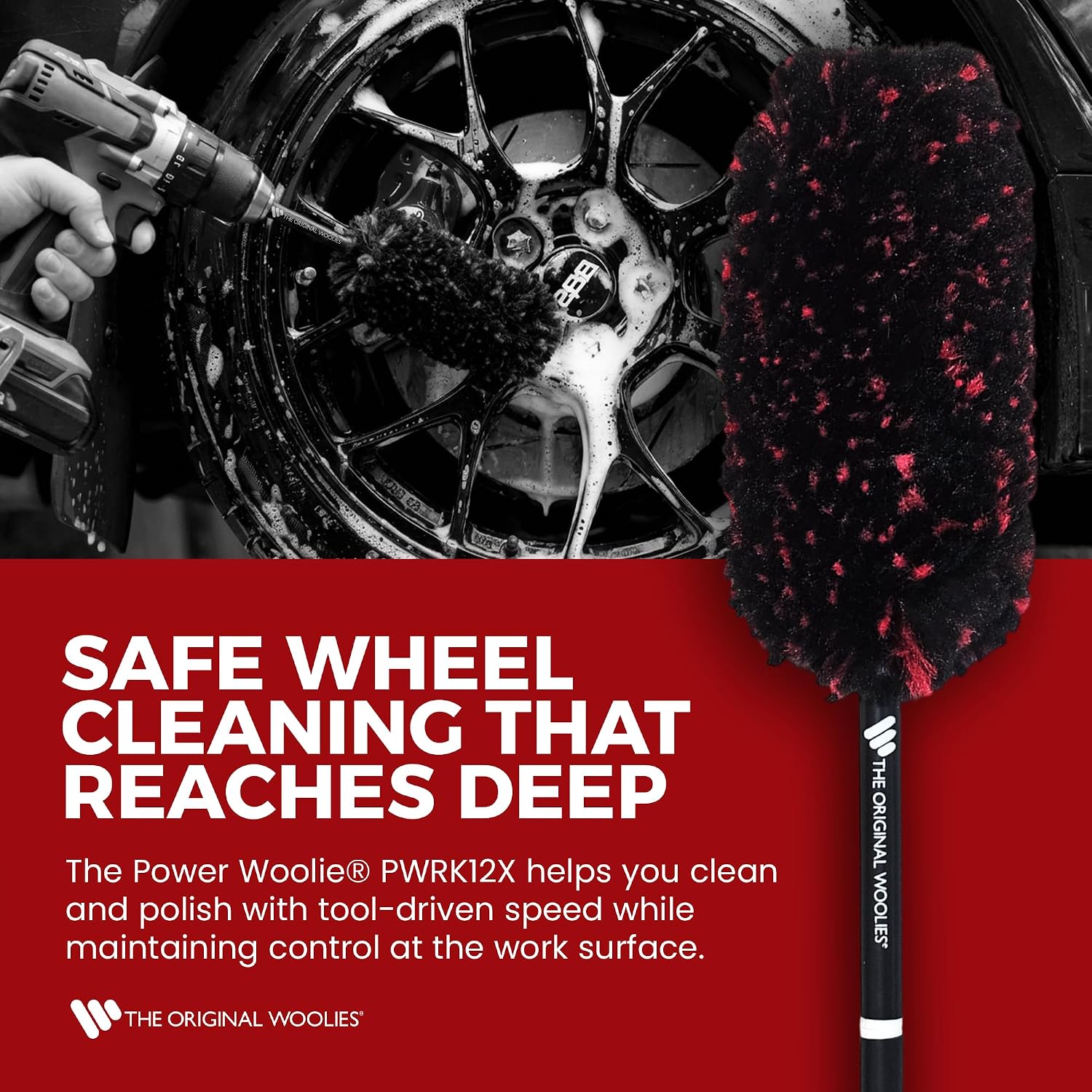 Cepillo de limpieza de ruedas  - Wheel Cleaner Alloy reseña y precio
