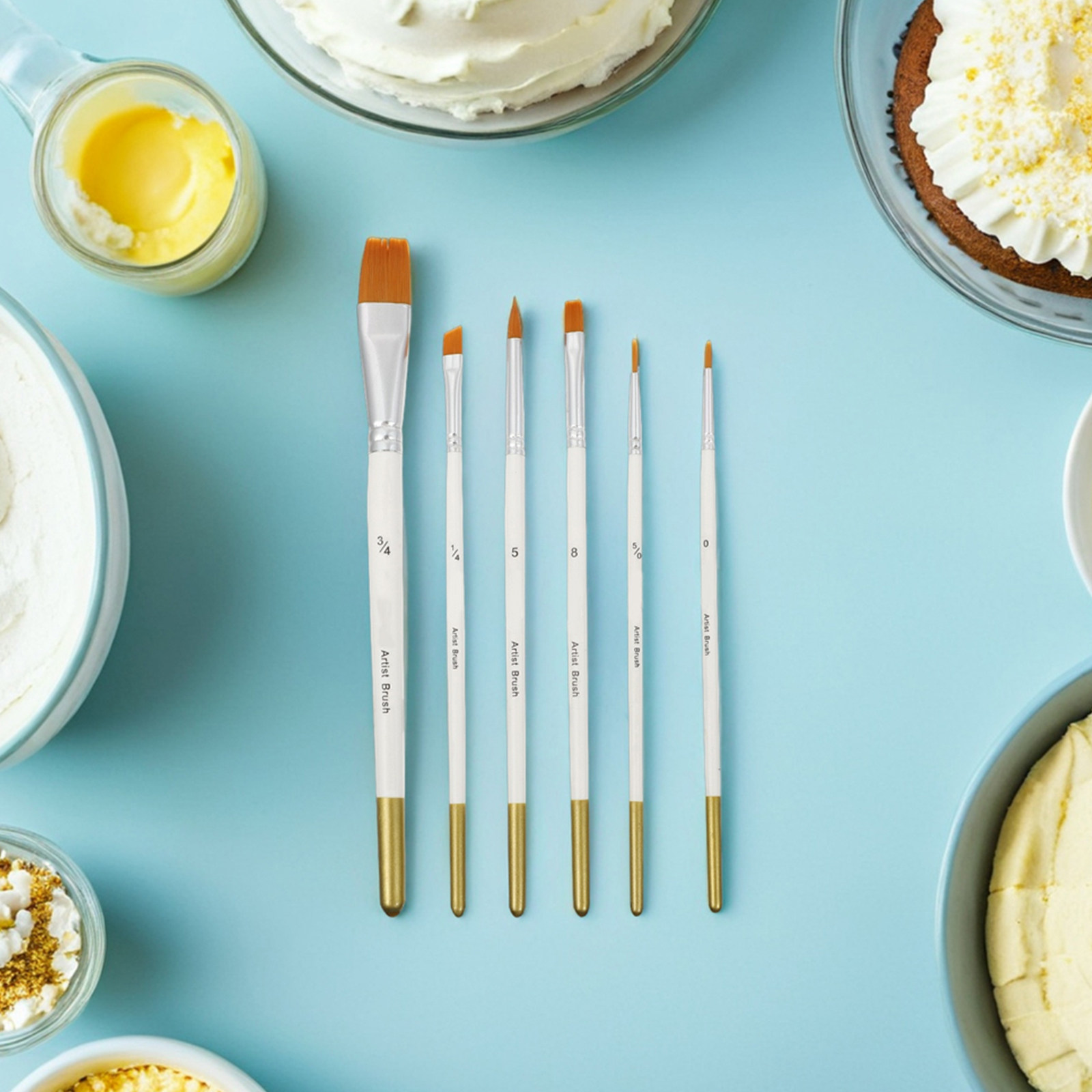 Juego de 12 pinceles para deco - Detailing Brush Set reseña y precio