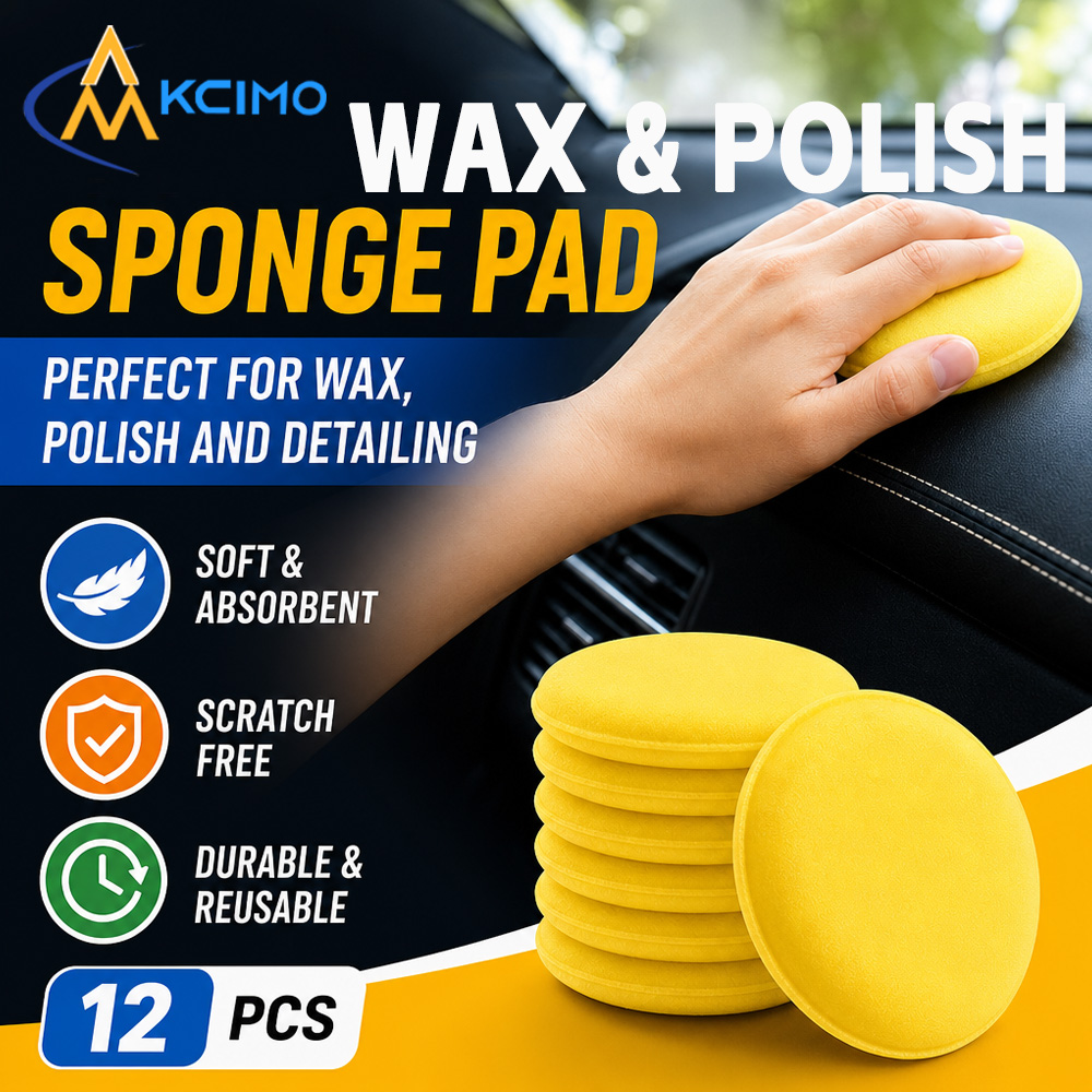 Kit de 12 almohadillas de espu - Wax Applicator Pad reseña y precio